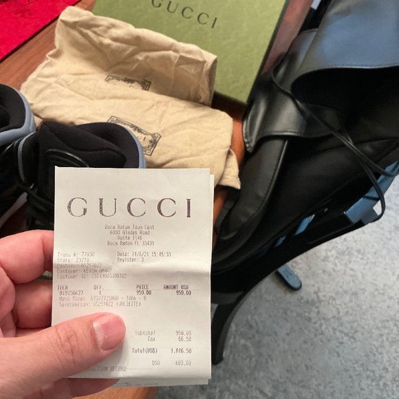 Men’s Gucci Demetra Sneaker - Picture 6 of 7